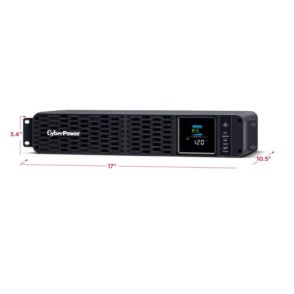 UPS de 1500 VA/1000 W, Topología Línea Interactiva, Entrada 120 Vca NEMA 5-15P, Onda Senoidal Pura, Torre o Rack 2 UR, Con 8 Tomas NEMA 5-15R - imagen 5