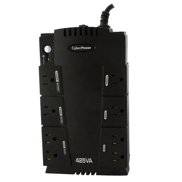 UPS de 425 VA/255 W, Topología Standby, Entrada 120 Vca NEMA 5-15P, Tipo Gabinete Compacto, Con 8 Tomas NEMA 5-15R - imagen 10