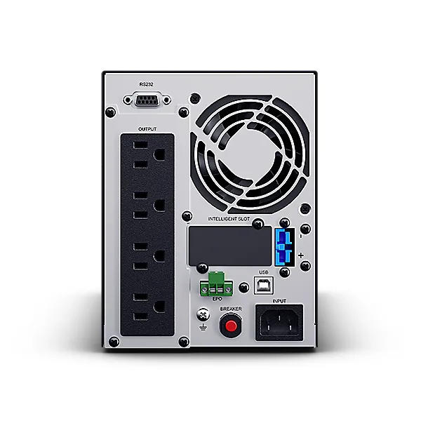 UPS de 1000 VA/900 W, Online Doble Conversión, Entrada 120 Vca NEMA 5-15P, Onda Senoidal Pura, Tipo Torre, Con 4 Tomas NEMA 5-15R - imagen 9