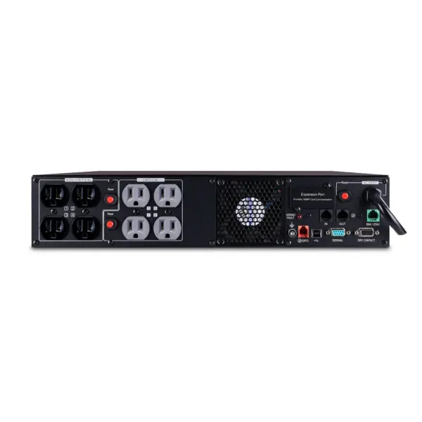 UPS de 1500 VA/1500 W, Topología Línea Interactiva, Entrada 120 Vca NEMA 5-15P, Onda Senoidal Pura, Torre o Rack 2 UR, Con 8 Tomas NEMA 5-15R - imagen 5