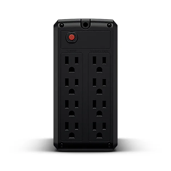 UPS de 550 VA/275 W, Topología Línea Interactiva, Entrada 120 Vca NEMA 5-15P, y 8 Salidas NEMA 5-15R, Puerto USB, Con Regulador de Voltaje (AVR) - imagen 7