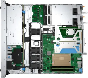Servidor Dell PowerEdge R360 + Intel Xeon 6353P + 1x16GB 5600MT/s + 2x480GB 3.5 + H755 + 3 Años ProSupport NBD