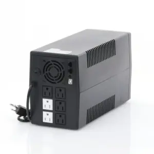 UPS de 1200VA/720W / Topología Línea Interactiva / Entrada y Salida 120 Vca / Clavija NEMA 5-15P / 6 Tomas NEMA 5-15R