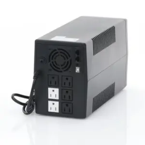 UPS de 1500VA/900W / Topología Línea Interactiva / Entrada y Salida 120 Vca/ Clavija NEMA 5-15P / 6 Tomas NEMA 5-15R