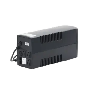 UPS de 600VA/360W / Topología Línea Interactiva / Entrada y Salida 120 Vca / Clavija NEMA 5-15P / 4 Tomas NEMA 5-15R/ Sin Protector RJ11 ni RJ45