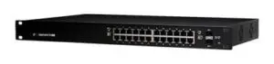Switch EdgeMAX administrable de 24 puertos Gigabit con PoE+/PoE Pasivo 24V + 2 Puertos SFP, 250 W