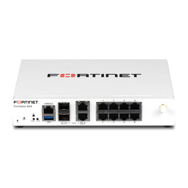Fortinet FortiGate 90G: 10× GE RJ45 + 2× SFP+ 10GE + 2× SFP 1GE | Appliance sin suscripción - imagen 1