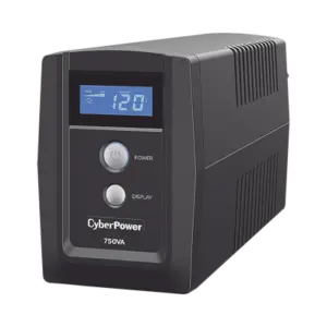 UPS de 750 VA/300 W, Topología Línea Interactiva, Entrada 120 Vca NEMA 5-15P, y 6 Salidas NEMA 5-15R, Con Regulador de Voltaje (AVR)