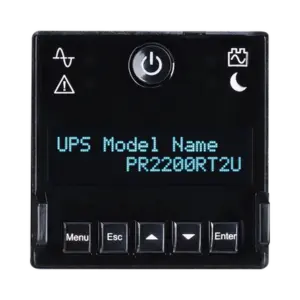 UPS de 2200 VA/2200 W, Topología Línea Interactiva, Entrada 120 Vca NEMA L5-30P, Onda Senoidal Pura, Torre o Rack 2 UR, Con 8 Tomas NEMA 5-20R