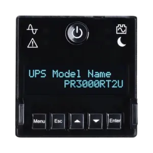 UPS de 3000 VA/3000 W, Topología Línea Interactiva, Entrada 120 Vca NEMA L5-30P, Onda Senoidal Pura, Torre o Rack 2 UR, Con 8 Tomas NEMA 5-20R y 1 NEMA L5-30R