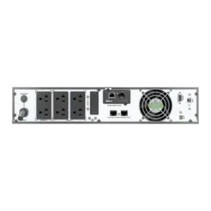 UPS SmartZone de 2000 VA/2000 W, Online Doble Conversión, Entrada 120 Vca NEMA 5-20P, Onda Senoidal Pura, 2 UR, Con 6 Tomas NEMA 5-20R, Incluye Tarjeta de Red y Kit de Rieles