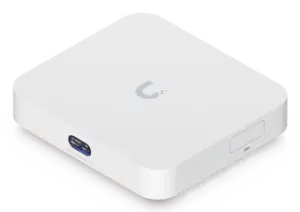 UCG Max Cloud Gateway de 2.5 GbE Compacto con Soporte para hasta 30 Dispositivos UniFi, 300+ Clientes, Enrutamiento IPS de 2.3 Gbps y Almacenamiento 512 GB de Memoria Interna
