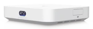 UCG Max Cloud Gateway de 2.5 GbE Compacto con Soporte para hasta 30 Dispositivos UniFi, 300+ Clientes, Enrutamiento IPS de 2.3 Gbps y Almacenamiento 512 GB de Memoria Interna