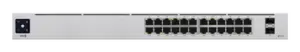 UniFi Switch USW-24-POE Gen2, Capa 2 de 24 puertos (16 puertos PoE 802.3af/at + 8 puertos Gigabit) + 2 puertos 1G SFP, 95W, pantalla informativa
