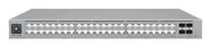 UniFi Switch Pro Max 48 POE, con funciones capa 3, 48 puertos (16 puertos 2.5 GbE (8 POE++ y 8 POE+) y 32 puertos 1 GbE (24 POE+ y 8 POE++)), 2 puertos SFP+ 10G, POE++ 720W, pantalla informativa