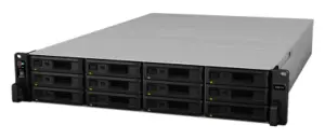 RackStation RS3618xs — Synology: 12x 3.5" (escalable 36) | Intel Xeon D-1521 4c@2.4GHz - 8GB | 10GbE + 2x PCIe
