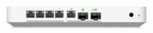 UCG Fiber Cloud Gateway de 10G de Escritorio con Switch Integrado de 4 Puertos 2.5 GbE y 1 Puerto 10G SFP+, Compatibilidad Total con Full Stack UniFi