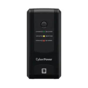 UPS de 750 VA/375 W, Topología Línea Interactiva, Entrada 120 Vca NEMA 5-15P, y 8 Salidas NEMA 5-15R, Puerto USB, Con Regulador de Voltaje (AVR)