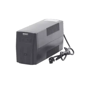UPS de 600VA/360W / Topología Línea Interactiva / Entrada y Salida 120 Vca / Clavija NEMA 5-15P / 4 Tomas NEMA 5-15R/ Sin Protector RJ11 ni RJ45