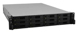 RackStation RS3618xs — Synology: 12x 3.5" (escalable 36) | Intel Xeon D-1521 4c@2.4GHz - 8GB | 10GbE + 2x PCIe