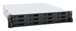 RackStation RS2423+ — Synology: 12x 3.5"/2.5" | AMD Ryzen V1500B 4c@2.2GHz - 4GB | 4x 1GbE + 10GbE