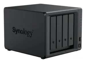 DiskStation DS925+ — Synology: 4x (3.5"/2.5") + 2x NVMe M.2 cache | AMD Ryzen V1500B 4c@2.2GHz - 4GB | 2x 2.5GbE