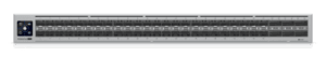 UniFi Switch Enterprise Campus Aggregation, Capa 3, 48 puertos Etherlighting SFP28 de 25G, 6 puertos QSFP28 de 100G, 5 abanicos, ruteo dinámico BGP, doble fuente redundante, alta disponibilidad, enlace multichasis (MC-LAG)