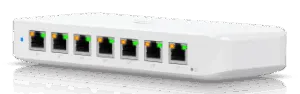 USW Ultra 60W Switch de 8 Puertos GbE (7 Puertos PoE+ y 1 Puerto Entrada PoE++) con Opciones de Montaje Versátiles
