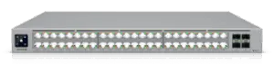 Enterprise Campus 48 PoE, Switch Empresarial Etherlighting™ PoE+++ Capa 3 de 48 Puertos (32 x 10 GbE y 16 x 2.5 GbE) y 4 Puertos SFP28 de 25 G de Alta Disponibilidad