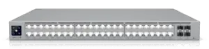 UniFi Switch USW-Pro-XG-48-PoE / Capa 3 / 48 puertos PoE+++ (32 × 10 GbE, 16 × 2,5 GbE) + 4 puertos SFP28 25 G / 1080 W PoE total