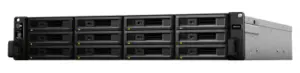 RackStation RS3618xs — Synology: 12x 3.5" (escalable 36) | Intel Xeon D-1521 4c@2.4GHz - 8GB | 10GbE + 2x PCIe