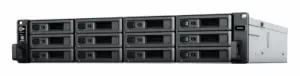 RackStation RS2423+ — Synology: 12x 3.5"/2.5" | AMD Ryzen V1500B 4c@2.2GHz - 4GB | 4x 1GbE + 10GbE