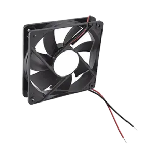 Ventilador Anticondensante Axial Cuadrado, 12Vcc, 120x120x25 mm, 75.0 CFM, 1.9 W, 161 mA, 2200 RPM.