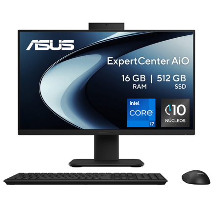 ExpertCenter P440VAESK — AIO ASUS: 23.8″ Pulgadas | Intel Core i7-13620H | 16GB RAM | 512GB NVMe | Windows 11 Pro - imagen 1
