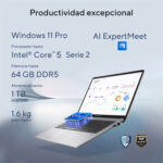 ExpertBook Essential P1503CVA — Laptop ASUS: 15.6″ Pulgadas | Intel Core 5 210H | 16GB RAM | 512GB NVMe | Windows 11 Pro miniatura 8