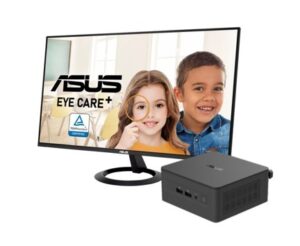 RNUC13ANHI500001 Mini — PC ASUS: Intel Core i5 | 8GB RAM | 256GB NVMe | Windows 11 Home + Monitor ASUS VZ24EHF 24