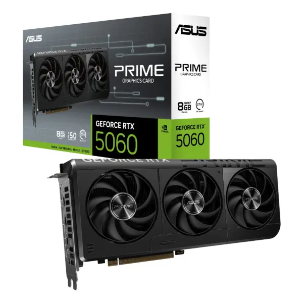 Prime | GeForce RTX 5060 | 8GB GDDR7 — Tarjeta de Video ASUS: PCIe 5.0 x16 | HDMI + 3x DisplayPort - imagen 10