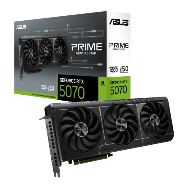 Prime OC | GeForce RTX 5070 | 12GB GDDR7 — Tarjeta de Video ASUS: PCIe 5.0 x16 | HDMI + 3x DisplayPort - imagen 11