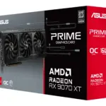 Prime OC | Radeon RX 9070 XT | 16GB GDDR6 — Tarjeta de Video ASUS: PCIe 5.0 x16 | HDMI + 3x DisplayPort miniatura 12