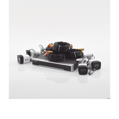 Kit TURBOHD 5 Megapixel / DVR 4 Canales / 4 Cámaras de 5 Megapixel con Micrófono Integrado / 4 Cables 18 Metros / Fuente de Poder Profesional - imagen 3