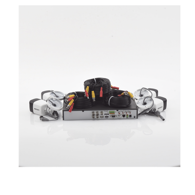 Kit TURBOHD 5 Megapixel / DVR 4 Canales / 4 Cámaras de 5 Megapixel con Micrófono Integrado / 4 Cables 18 Metros / Fuente de Poder Profesional - imagen 4