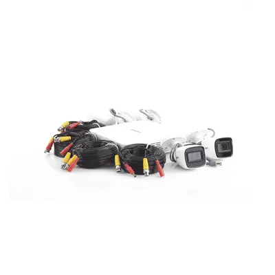 (MICRÓFONO Integrado) Kit TurboHD 1080p Lite / DVR 4 canales / Audio por Coaxitron / 4 Cámaras Bala de Metal con Micrófono Integrado - imagen 4