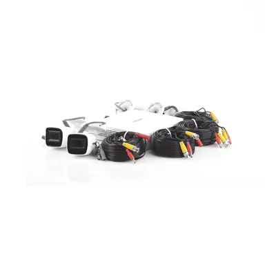 (MICRÓFONO Integrado) Kit TurboHD 1080p Lite / DVR 4 canales / Audio por Coaxitron / 4 Cámaras Bala de Metal con Micrófono Integrado - imagen 6