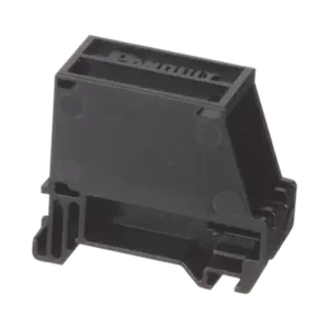 Adaptador de 1 Puerto, Para Conectores Tipo Mini-Com, Montaje en Riel Din Estándar de 35 mm (1.38 pulgadas), Color Negro