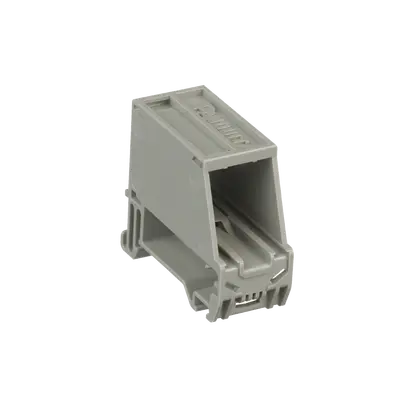 Adaptador de 1 Puerto, Para Conectores Tipo Mini-Com, Blindado, Montaje en Riel Din Estándar de 35 mm (1.38 Pulgadas), Color Gris Internacional - imagen 3