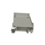 Adaptador de 1 Puerto, Para Conectores Tipo Mini-Com, Blindado, Montaje en Riel Din Estándar de 35 mm (1.38 Pulgadas), Color Gris Internacional miniatura 4