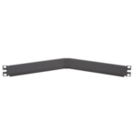 Tapa Ciega Para Rack Estándar de 19in, Angulado, de Acero, 1UR, Color Negro miniatura 4