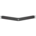 Tapa Ciega Para Rack Estándar de 19in, Angulado, de Acero, 1UR, Color Negro miniatura 2