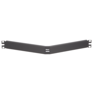 Tapa Ciega Para Rack Estándar de 19in, Angulado, de Acero, 1UR, Color Negro