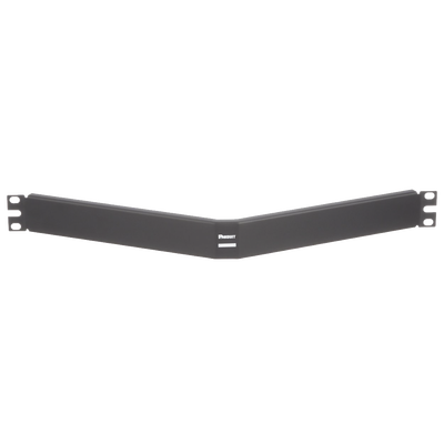 Tapa Ciega Para Rack Estándar de 19in, Angulado, de Acero, 1UR, Color Negro - imagen 2
